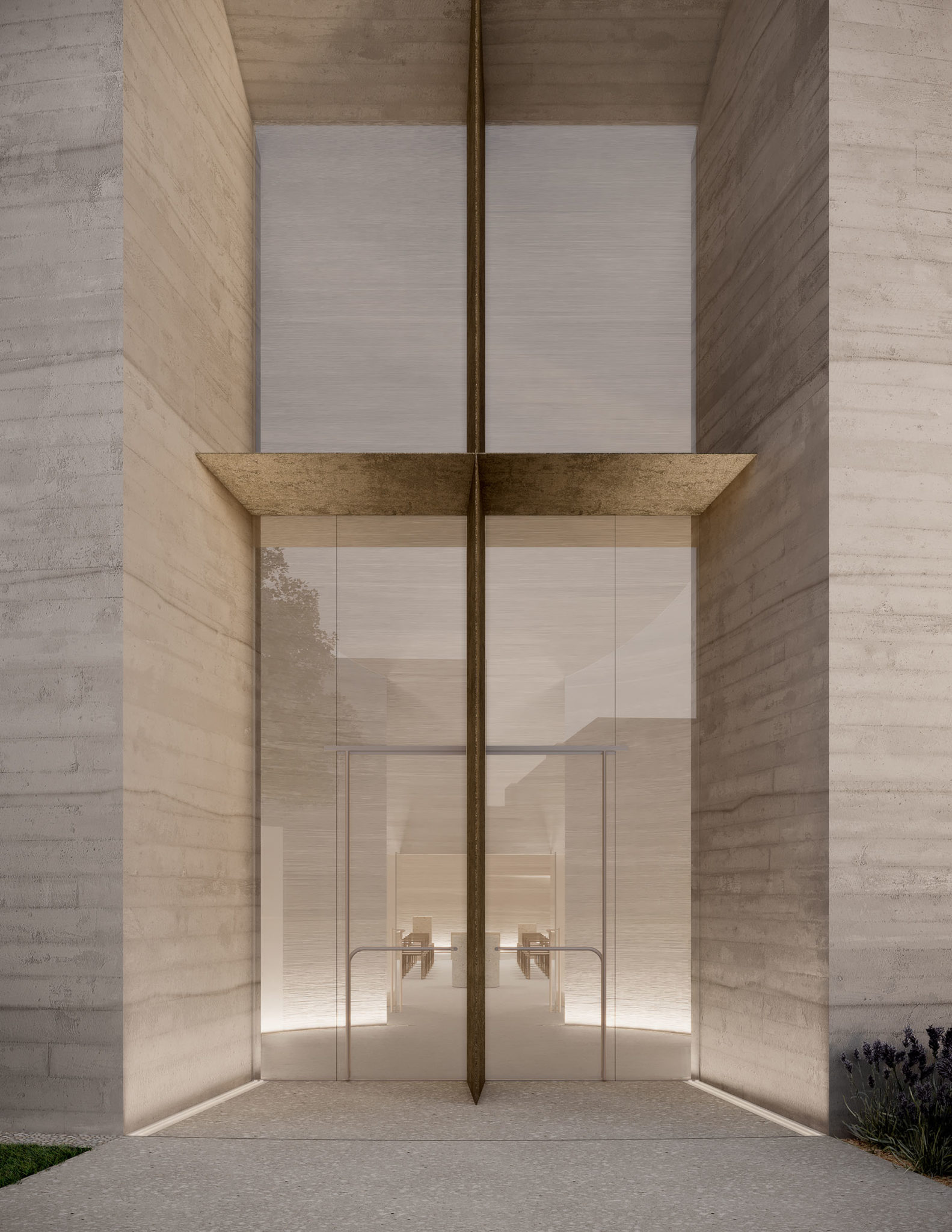 The Chapel of St. Ignatius and the Gayle and Tom Benson Jesuit Center ...